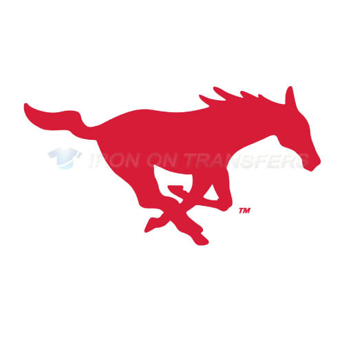 Southern Methodist Mustangs Iron-on Stickers (Heat Transfers)NO.6301